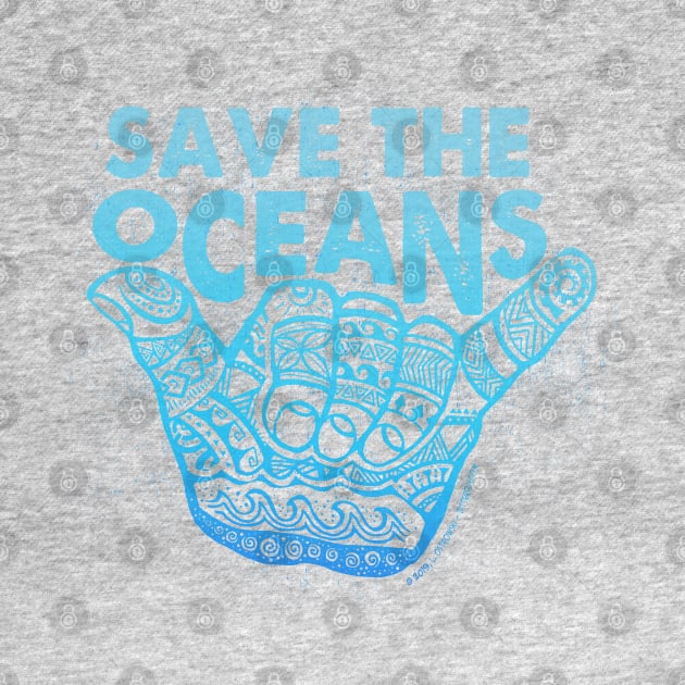 Hang Loose - Save the Oceans by Jitterfly